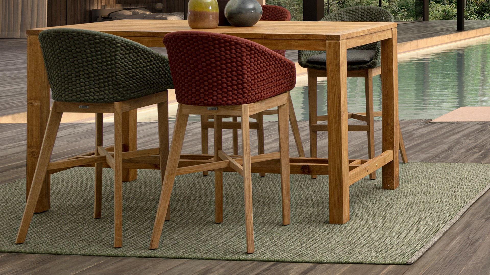 Outdoor stools