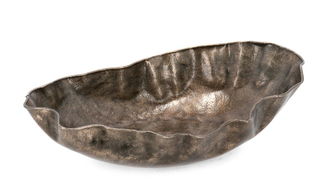 PRADESH GOLDEN DECORATIVE TRAY H10