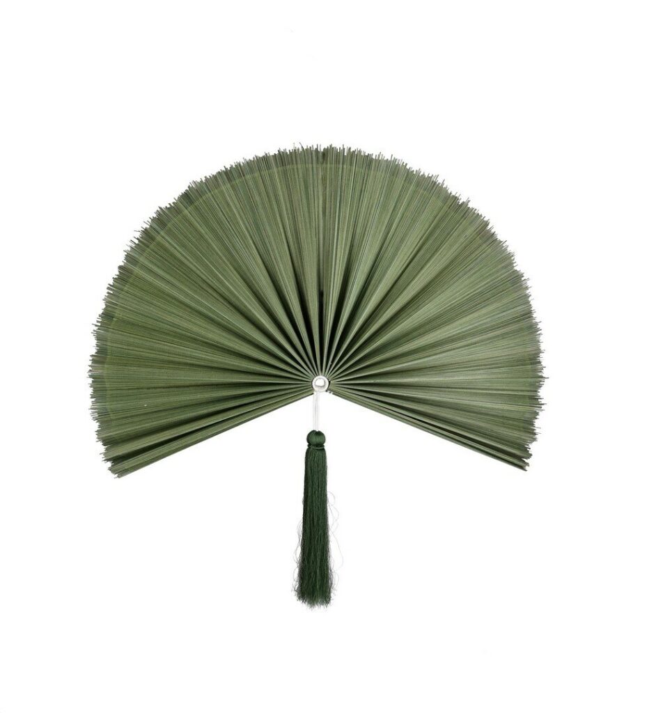 ÉVENTAIL DÉCOR NANKA VERT 39X81