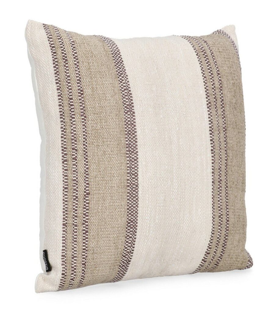 COJÍN MORARA CREMA NATURAL 50X50