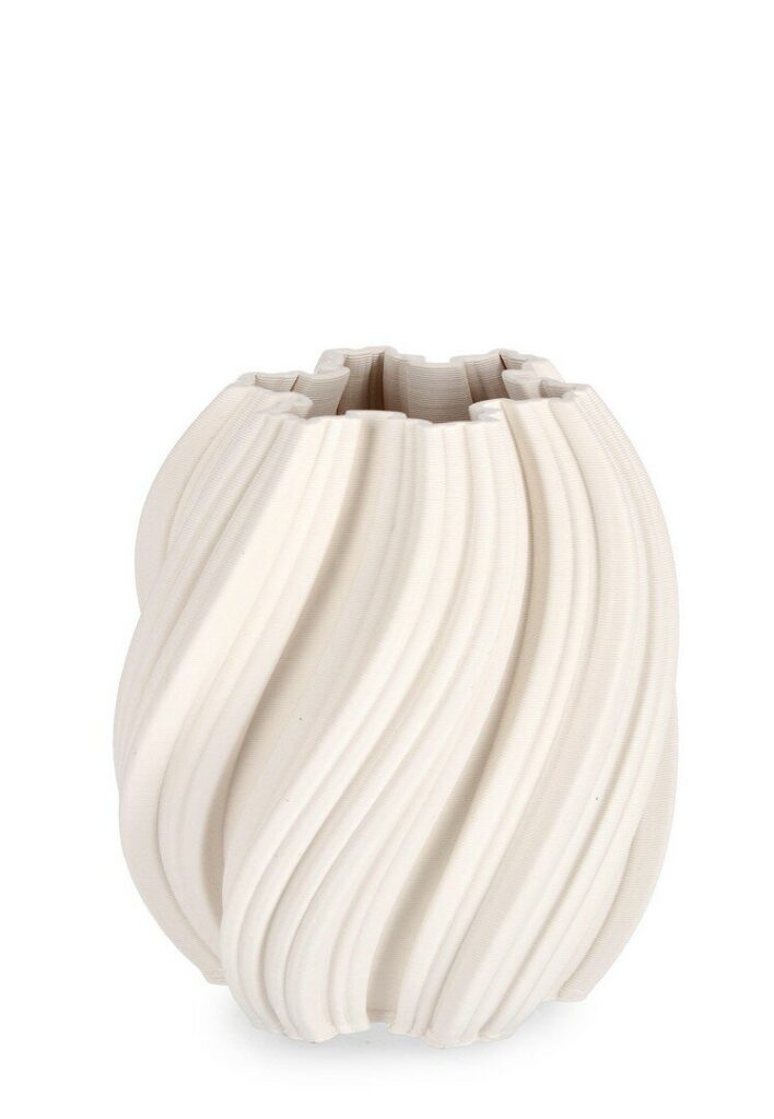 VASE JOLEEN BEIGE H21