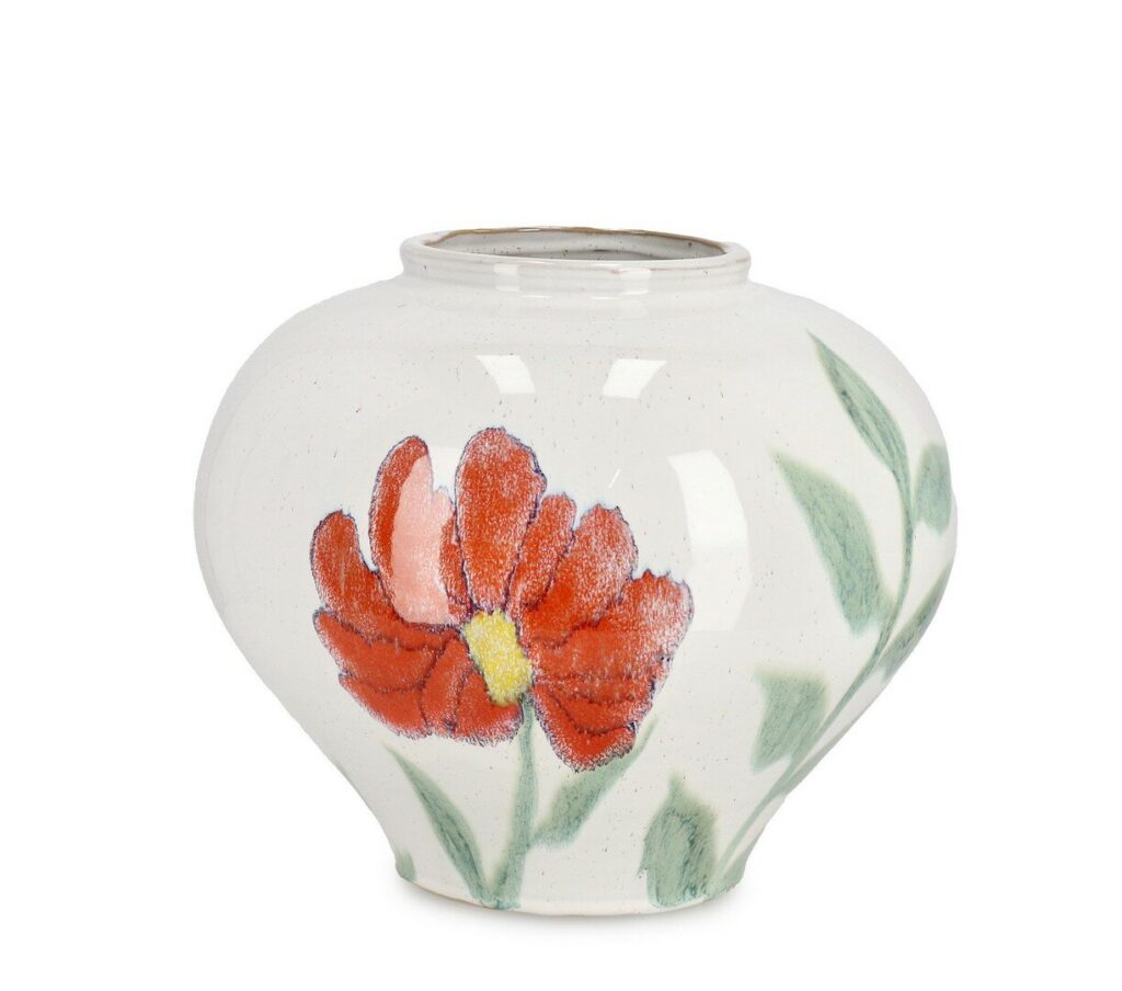 VASO SKETCHY BOMB BIANCO H28