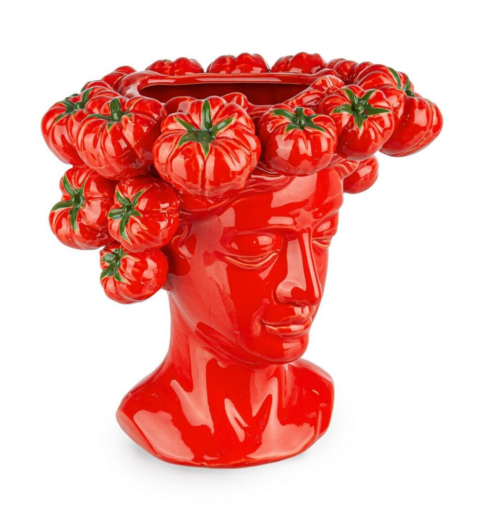 VASO GAZPACHO LADY ROSSO H29