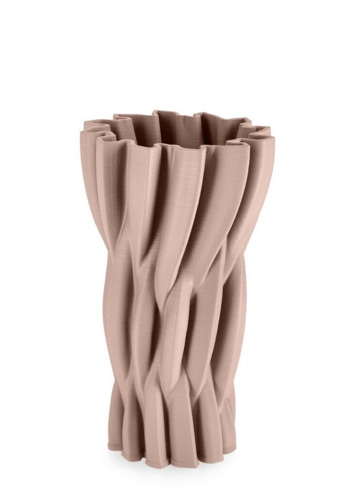 VASO REIKO TONDO ROSA H30