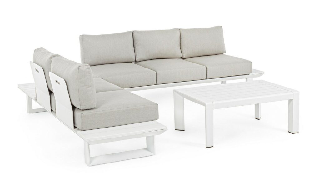 SET SALON ANGLE AC-C KONNOR BLANC CX21