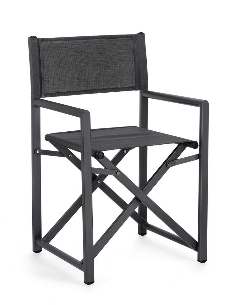 SILLA DIRECTOR TAYLOR GRIS OSCURO/ANTR