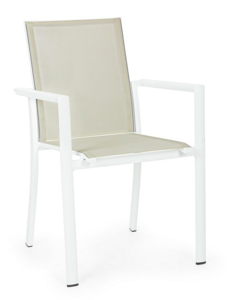 SEDIA C-BR KONNOR BIANCO NEW CX21