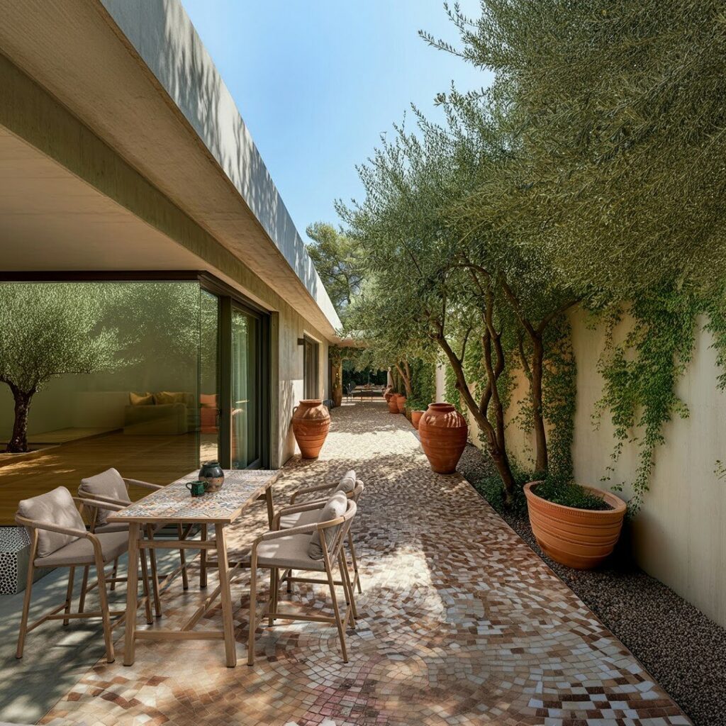 KALIMERA DESERT SET BAR TABLE+4STOOLS