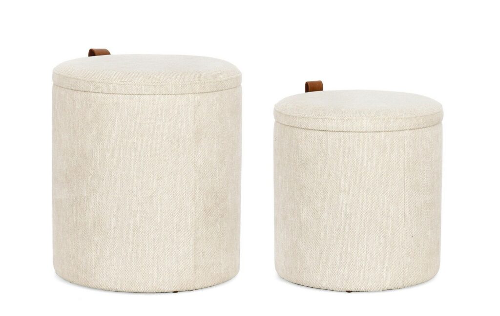 SET2 POUF CONTENITORE KATIA NAT