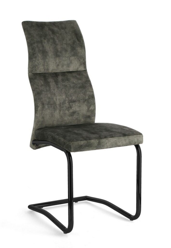 CHAISE THELMA VELOURS VERTE
