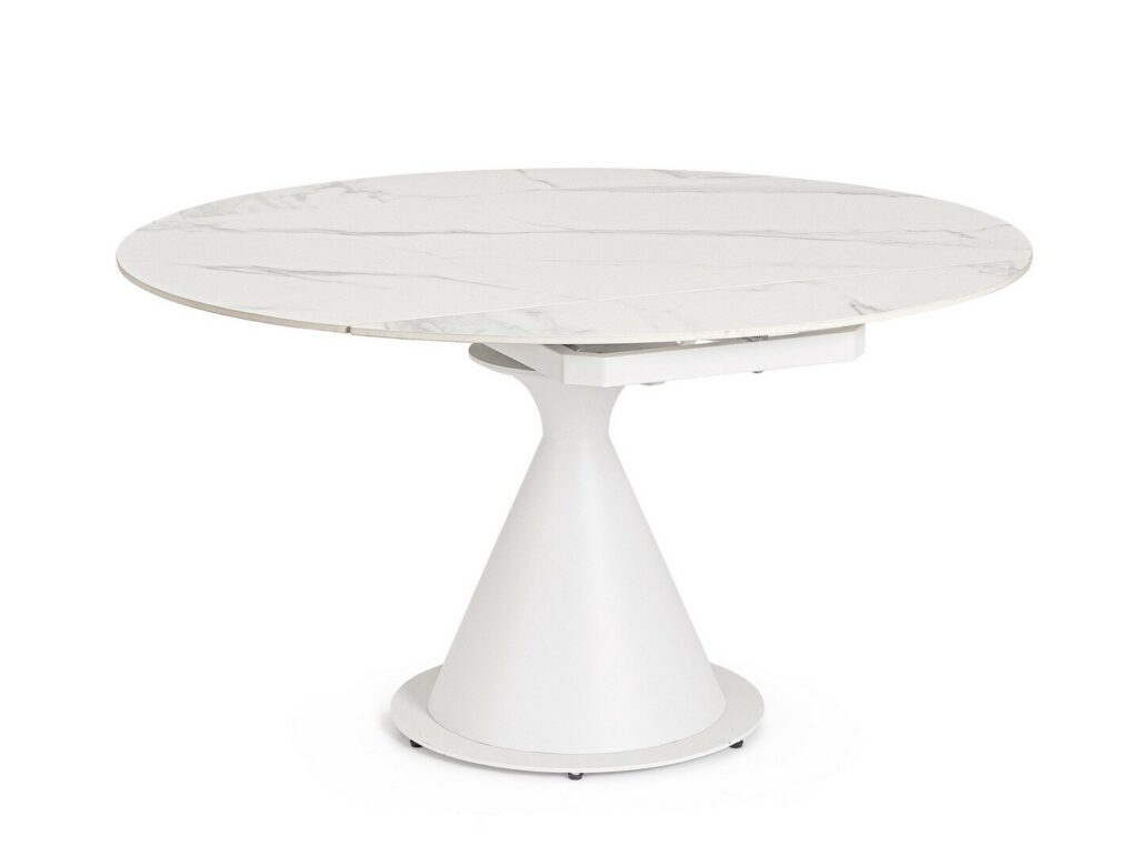 TAVOLO ALL. JONNI 85-135 BIANCO