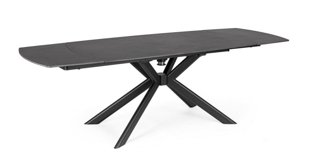 TAVOLO ALL.JANIKA 160/240X90 NERO