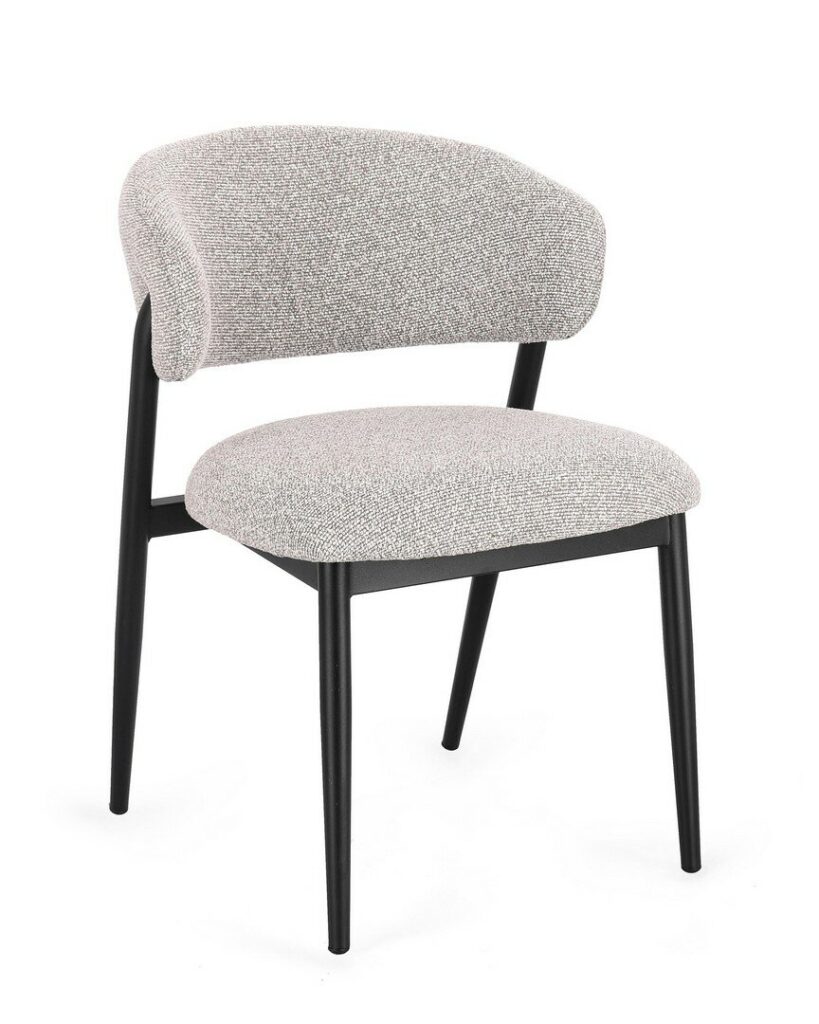 SEDIA CASSANDRA NERO/GRIGIO