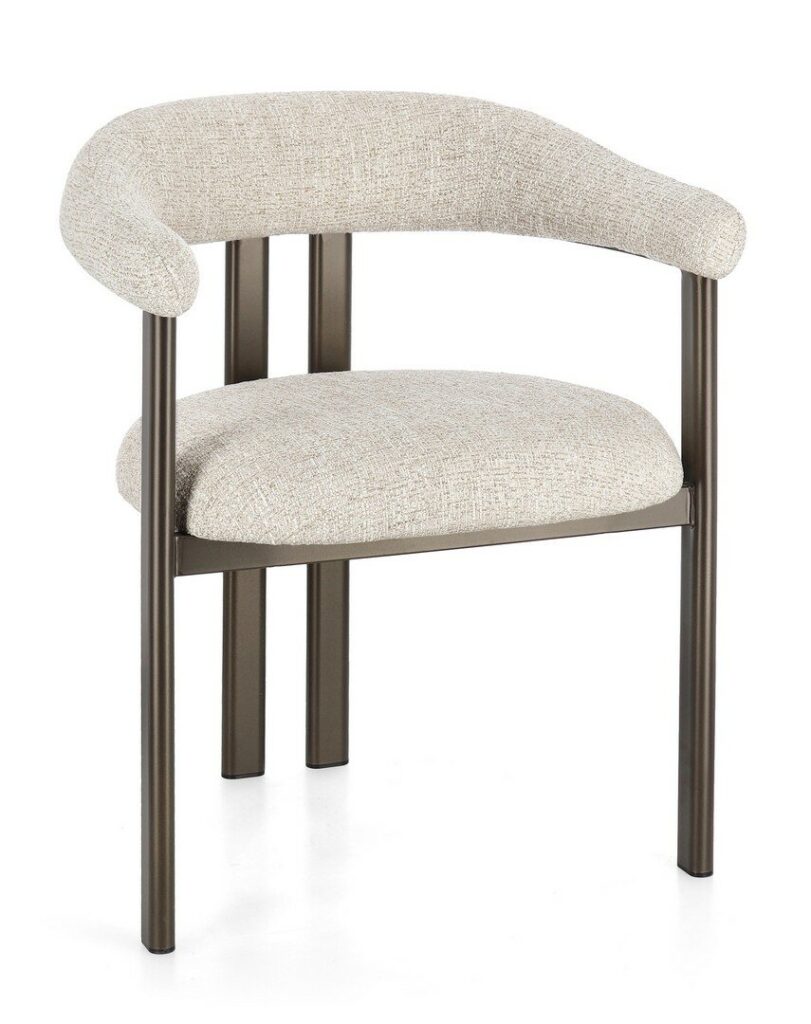 SEDIA C-BR GIUDITTA BRONZO/SAND