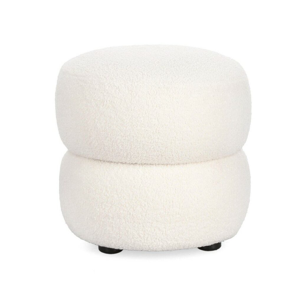 GABBY WHITE STOOL