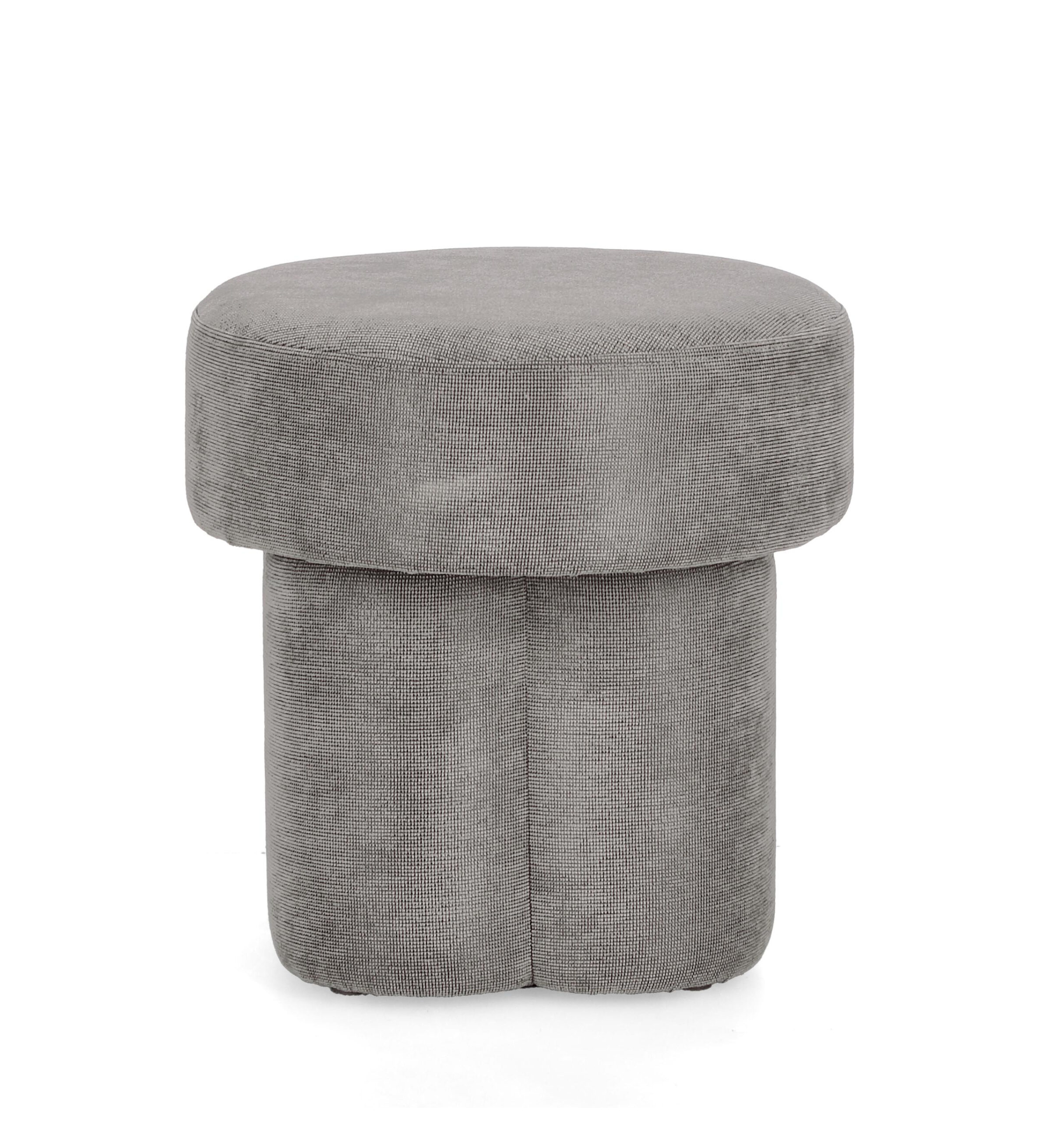 SGABELLO GLENDA GRIGIO