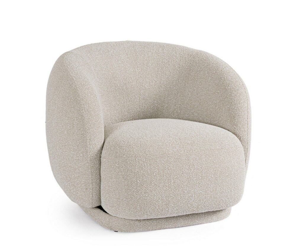 SESSEL DREHBAR BRITTANY NATURFARBE