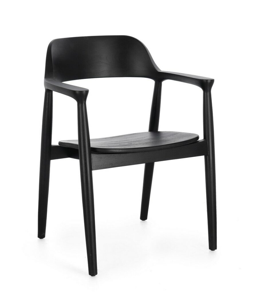 CHAISE IDRIS NOIR AC-ACC