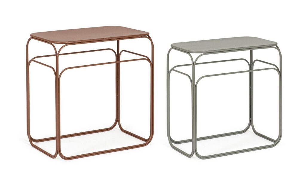 SET2 TABLE BASSE CLARITY RECT