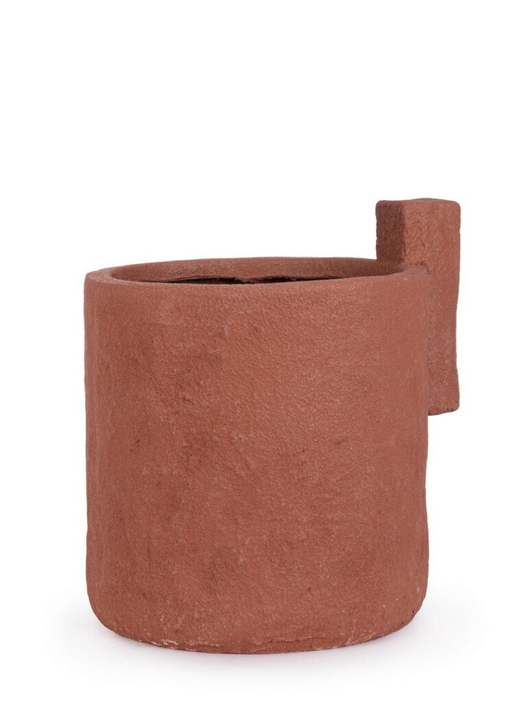 P.VASE MATERIC RO TERRACOTTA H50