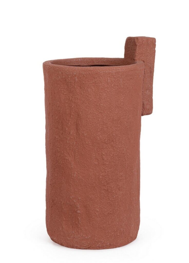 P.VASE MATERIC RO TERRACOTTA H70