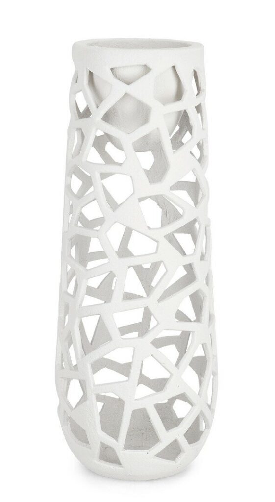 P.VASO CARVES TO BIANCO H120