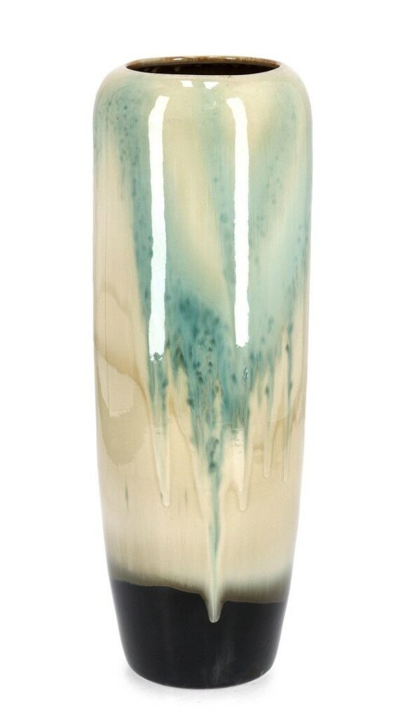 P.VASO COIRA SVASATO BIANCO AZZURRO H60