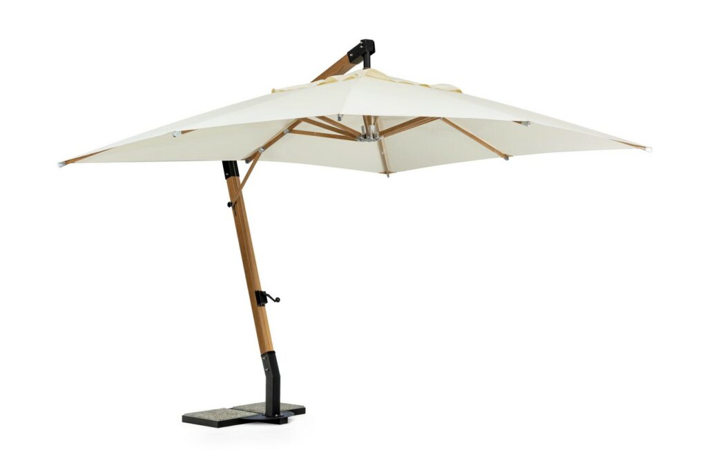 PARASOL DÉPORTÉ CAPUA NOVEAUX ÉCRU 3X4