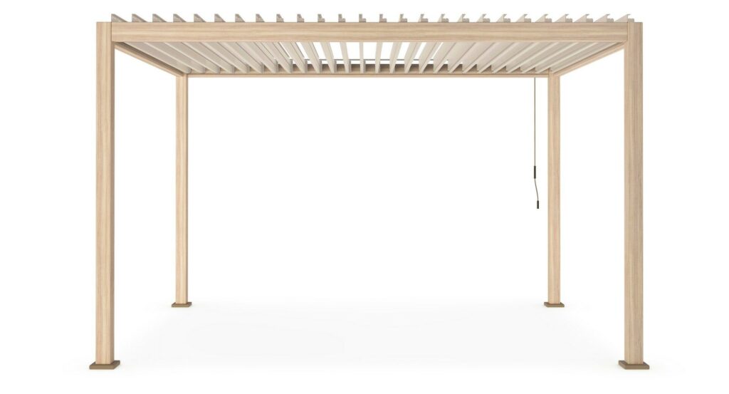 PÉRGOLA OCEAN 3X4 NATURAL-SEDA