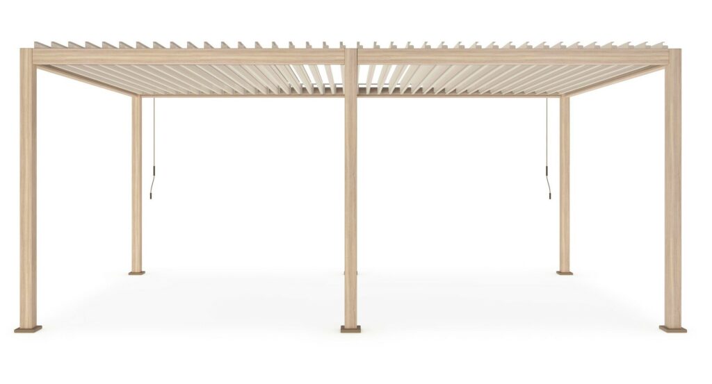 PÉRGOLA OCEAN 3.6X6 NATURAL-SEDA