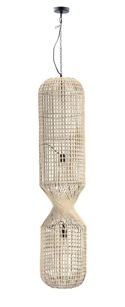 LAMPADARIO MALABO BEIGE H132