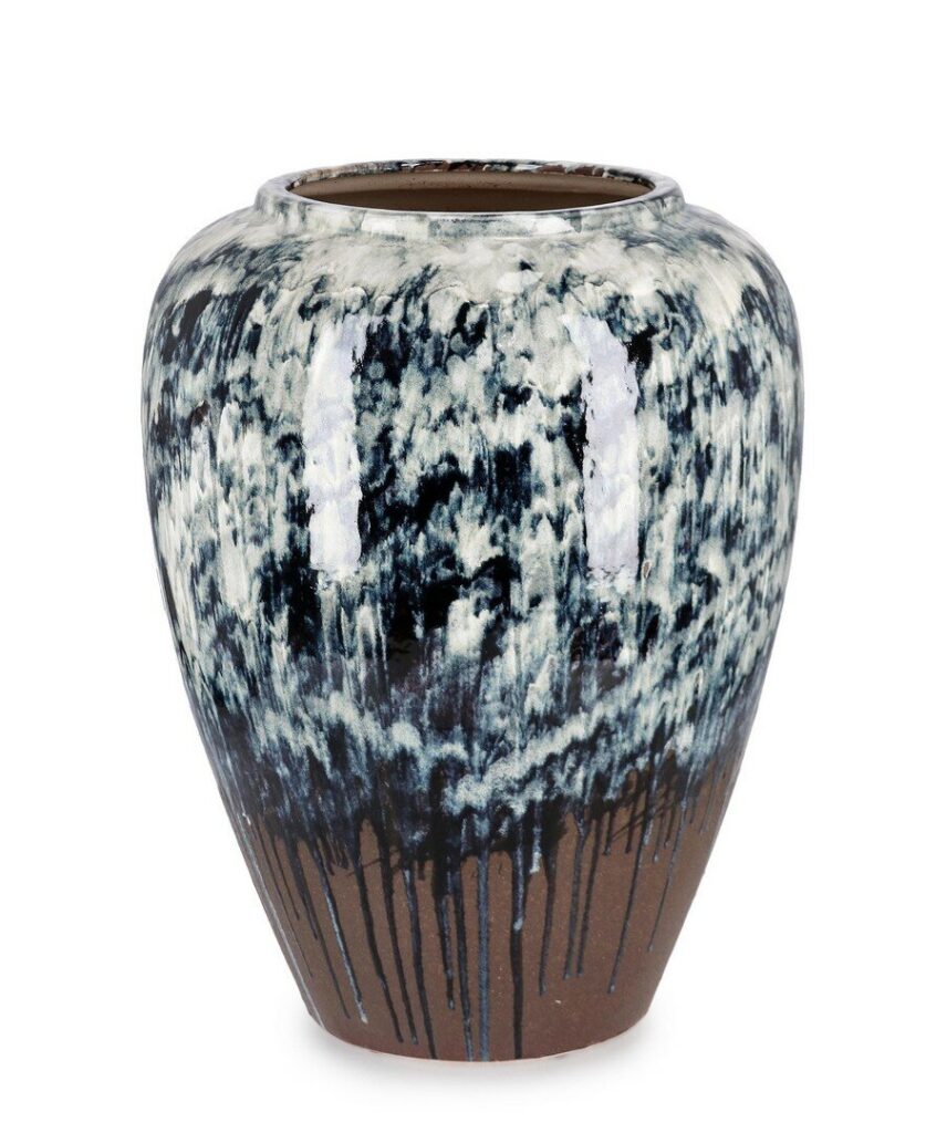 P.VASO DELFA SVAS BLU-BIANCO H64