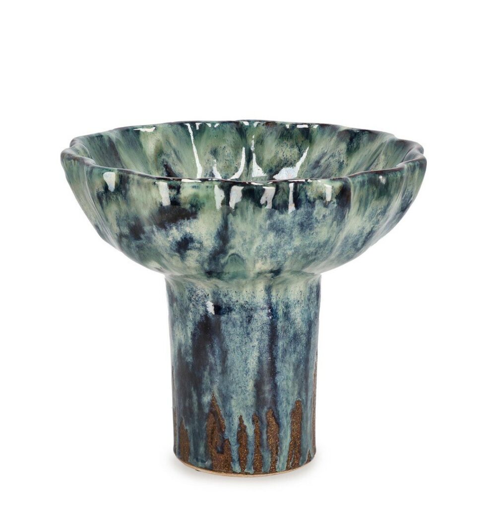 DELFA RO L.BLUE-BL DEC CAKE STAND D25,5
