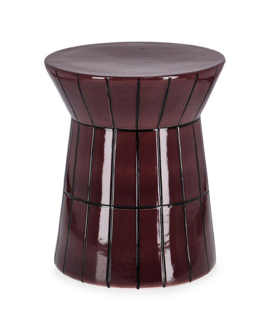 TAVOLINO DECORATIVO ABBES TO BORDEAU H45