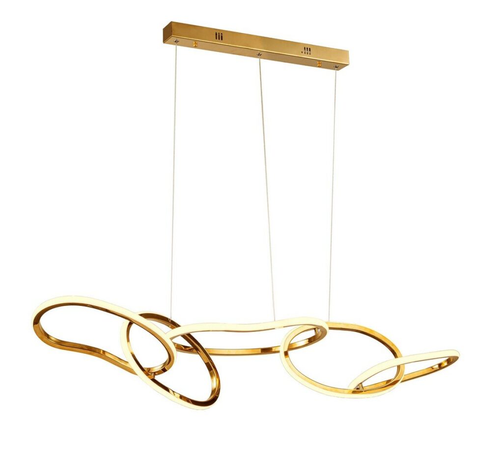 LAMPADARIO ALKEN ORO 120X28